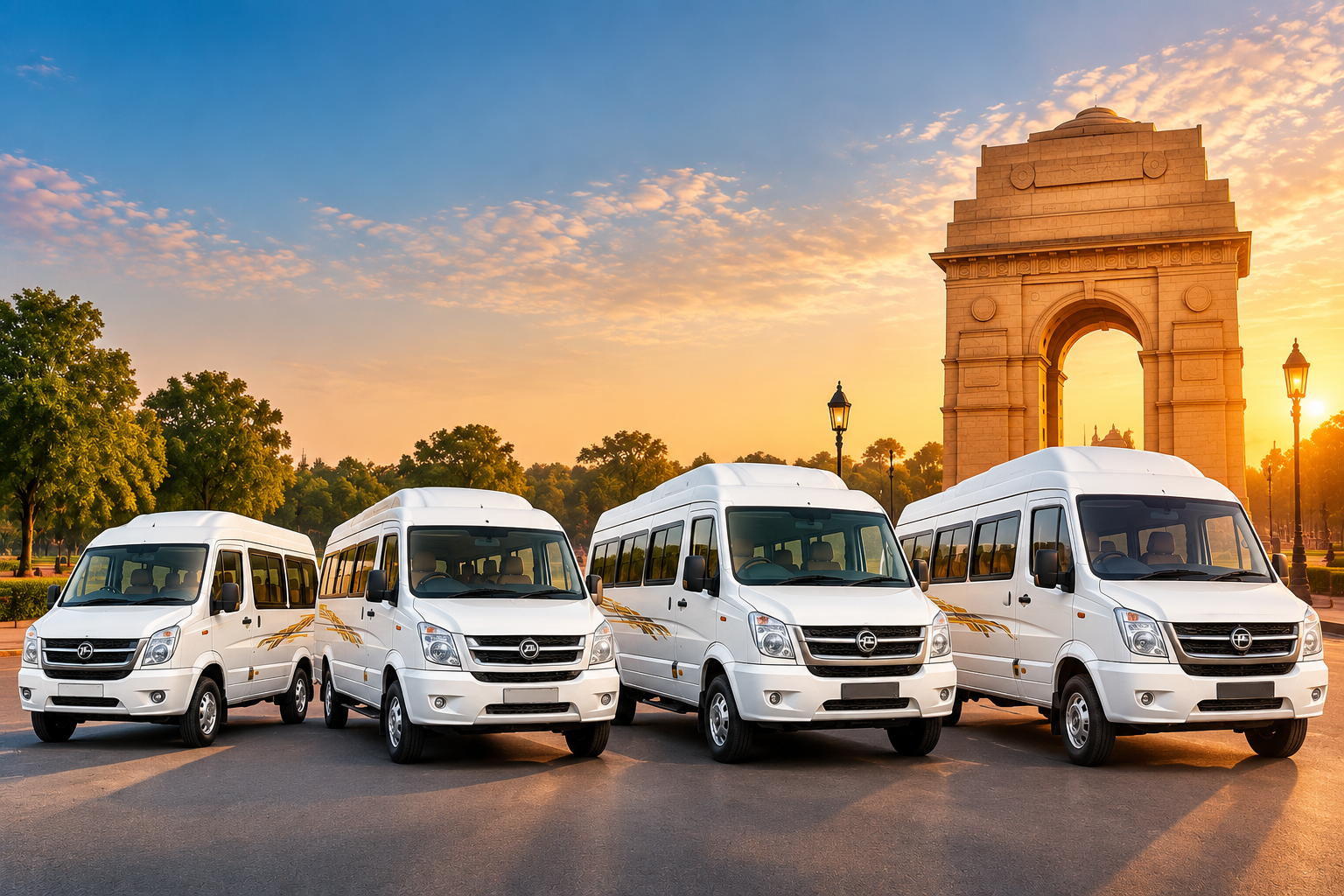 Tempo Traveller Hire in Delhi
